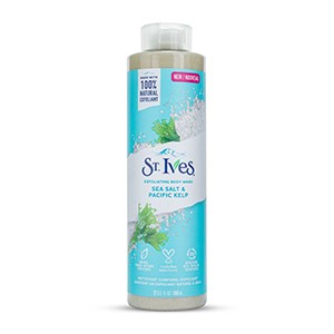 St. Ives Sea Salt & Pacific Kelp Exfoliating Body Wash 650ml