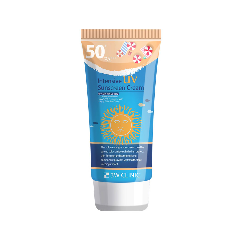 3W Clinic Intensive UV Sunscreen Cream SPF 50+PA+++ 70ml