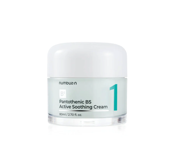 Numbuzin No.1 Pantothenic B5 Active Soothing Cream  80ml