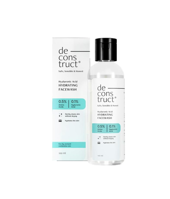 Deconstruct Hyaluronic Acid Hydrating Face Wash 100ml