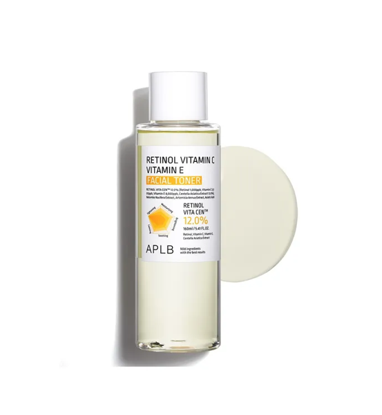 APLB Retinol Vitamin C Vitamin E Facial Toner 160ml