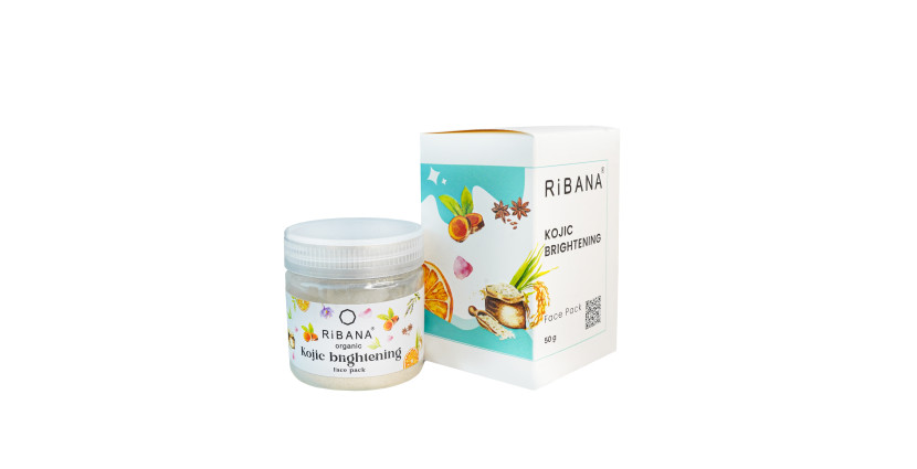 RiBANA Kojic Brightening Face Pack - 50gm