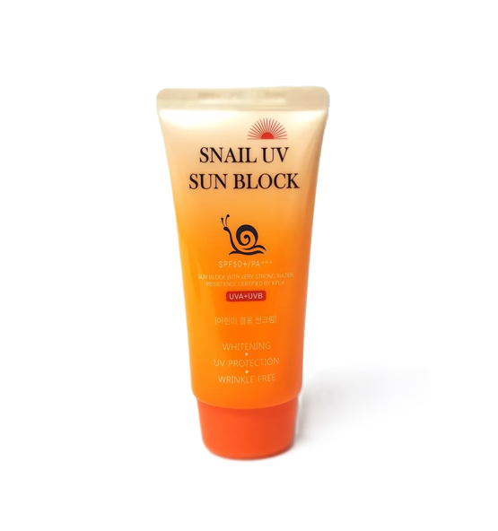 Jigott Snail Uv Sun Block Cream SPF50 + PA +++ 70ml