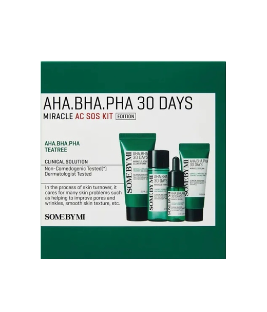 SOME BY MI AHA BHA PHA 30 Days Miracle AC SOS Kit Set