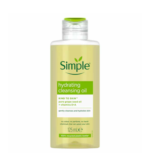 Simple Kind To Skin Hydrating Cleansing Oil 125ml