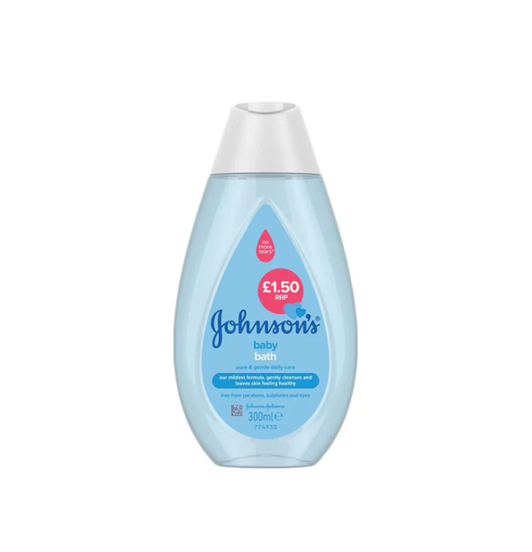 Johnson's Pure & Gentle Daily Care Baby Bath 300ml