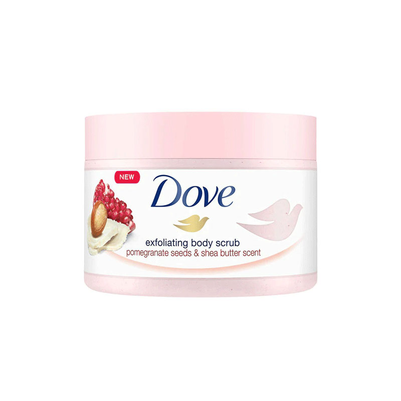 Dove Pomegranate Seeds Exfoliating Body Scrub 225ml