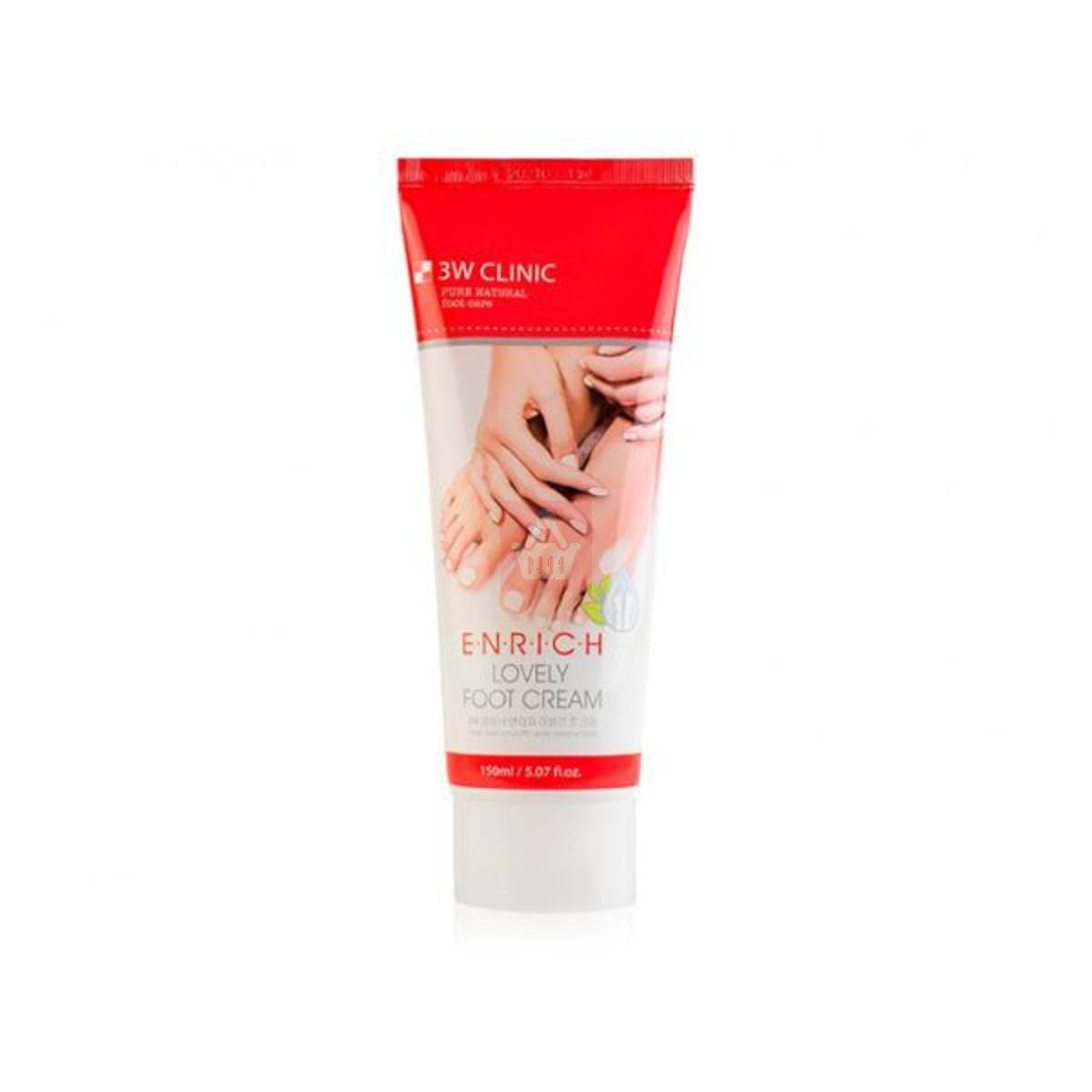 3w Clinic Enrich Lovely Foot Cream 150ml