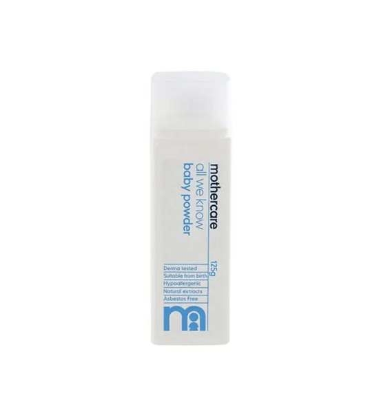 Mothercare All We Know Baby Powder 125g