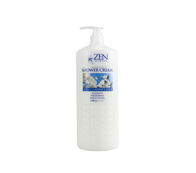 Zen Garden Deep Moisturizer Whitening Goat's Milk Shower Cream 2100ml