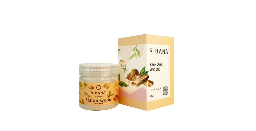RiBANA Sandalwood Face Pack - 50gm