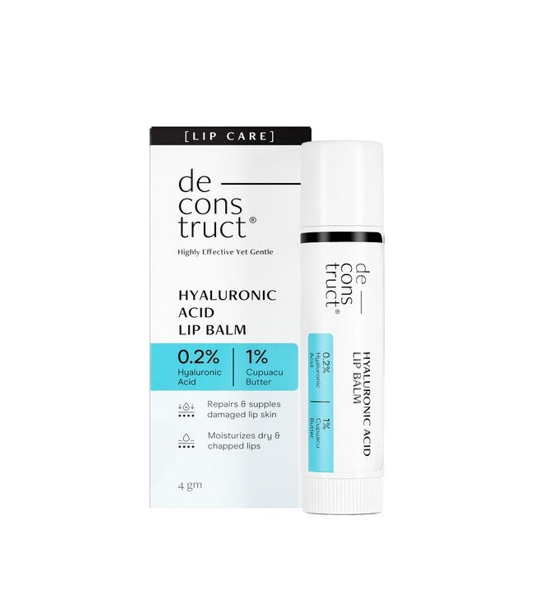 Decosntruct Hyaluronic Acid Lip Balm With SPF15 4gm