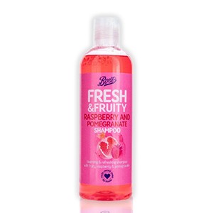 Boots Fresh & Fruity Raspberry & Pomegranate Shampoo - 500ml