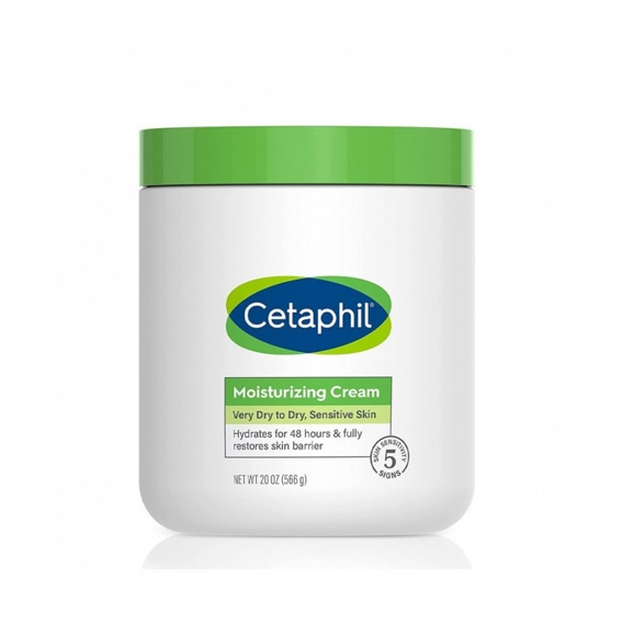 Cetaphil Moisturizing Cream Dry For Very Dry Sensitive Skin 566g