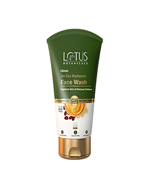 Lotus Botanical Ubtan De-Tan Radiance Face Wash 100ml