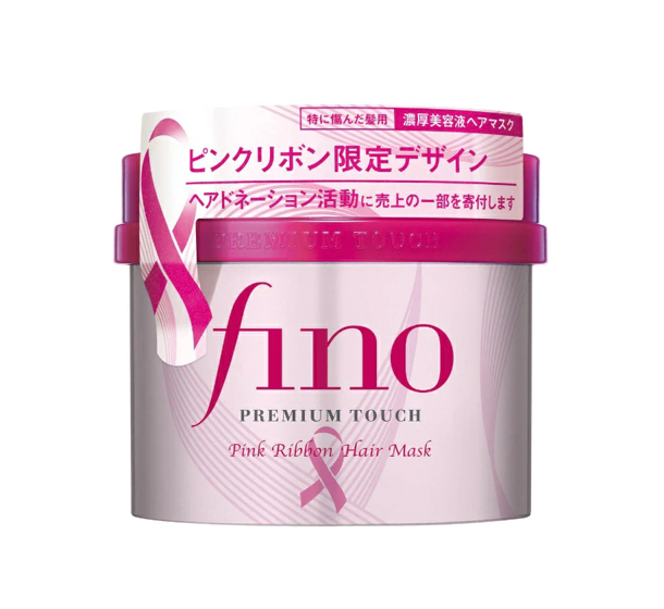 Shiseido Fino  Premium Touch Pink Ribbon Hair Mask 230g