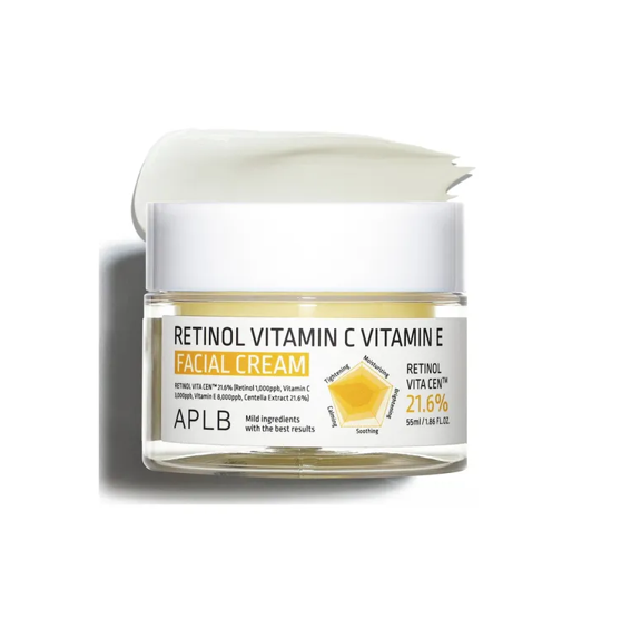 APLB Retinol Vitamin C Vitamin E Facial Cream 55ml
