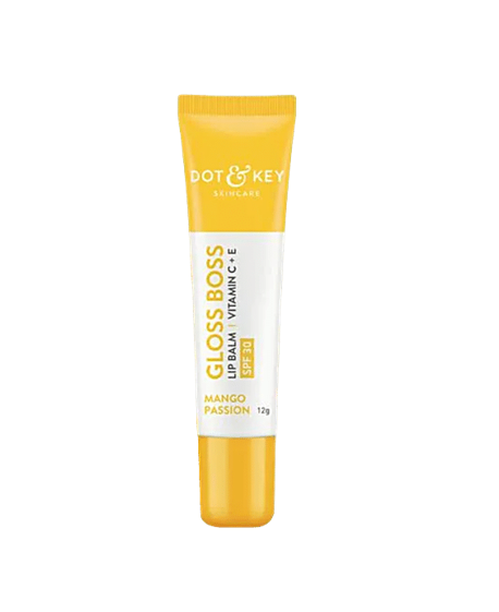 Dot & Key Vitamin C + E Lip Balm Mango Passion Non Tinted with SPF 30+ 12g