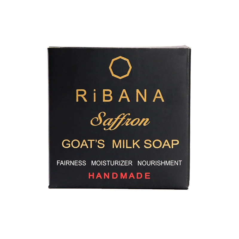 RiBANA Saffron Goat's Milk Soap - 110gm