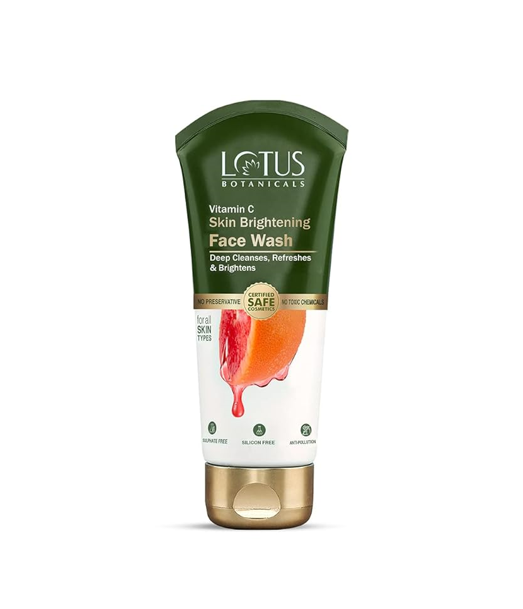 Lotus Botanical Vitamin C Skin Brightening Face Wash 100ml